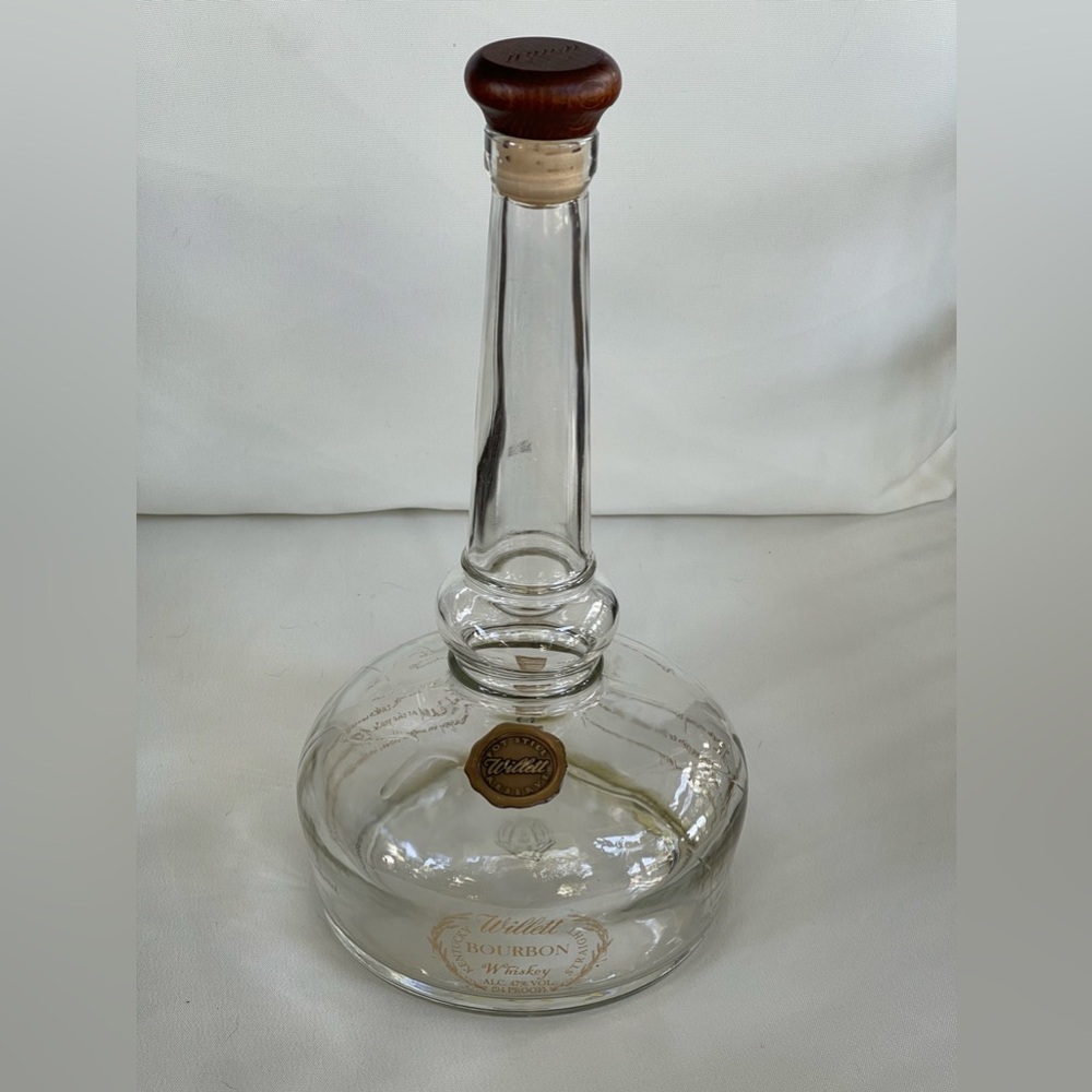 Willett Bourbon Glass Decanter